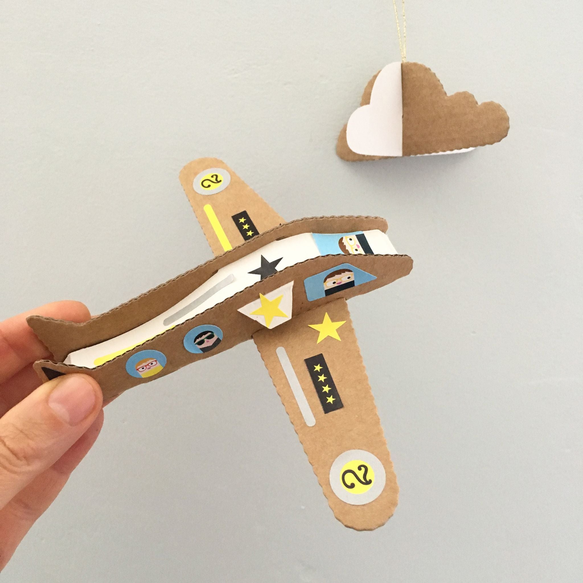 Kit créatif avion enfant