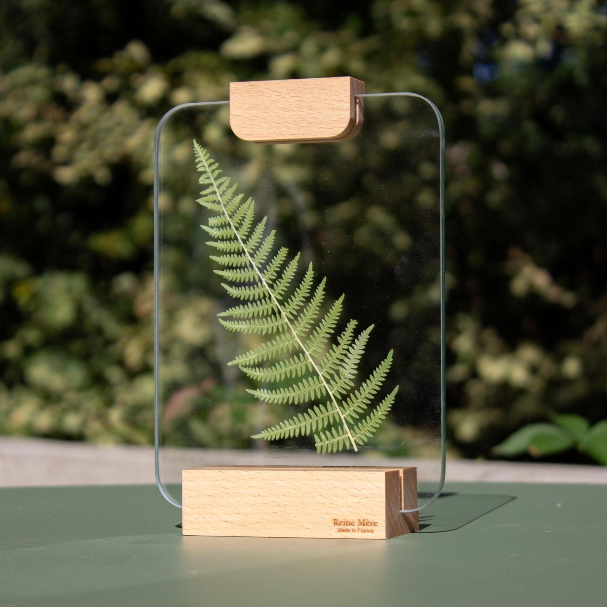 cadre photo élégant en bois