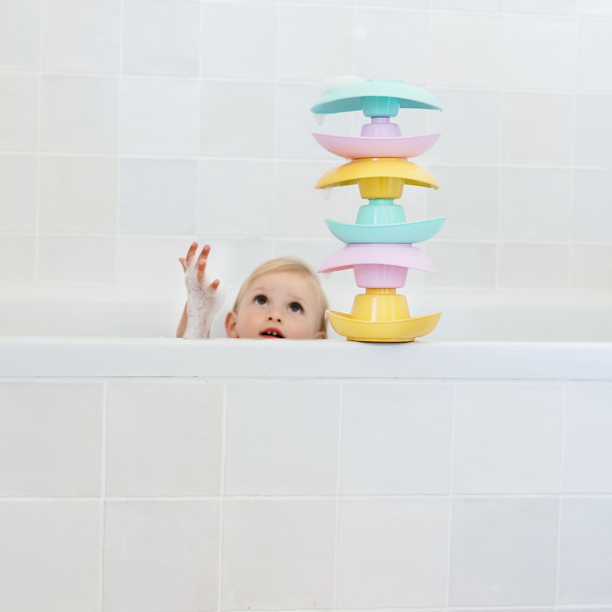 Jouets de bain sensoriel coupelles enfant