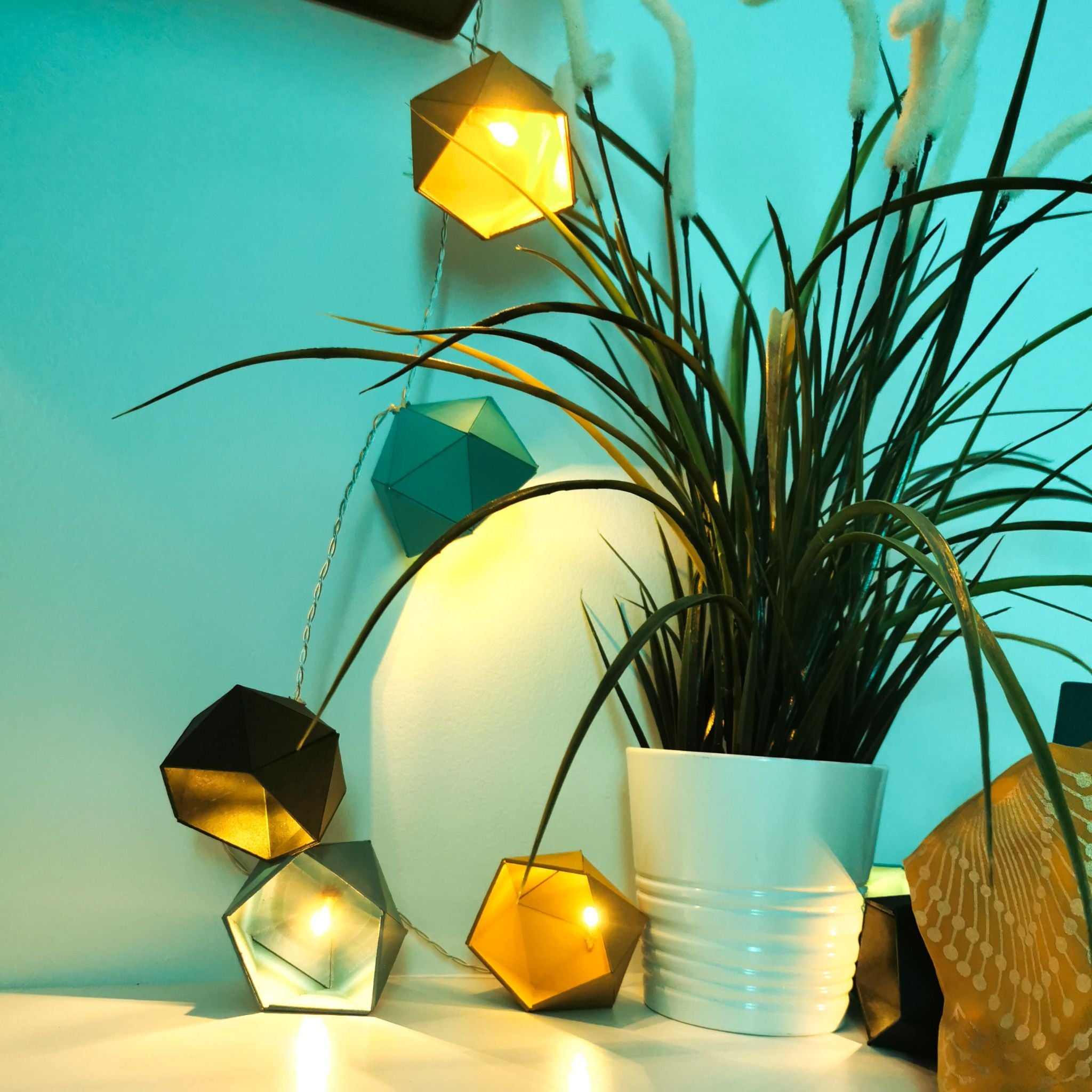 Guirlande lumineuse LED décorative lampe de salon lampe de chambre