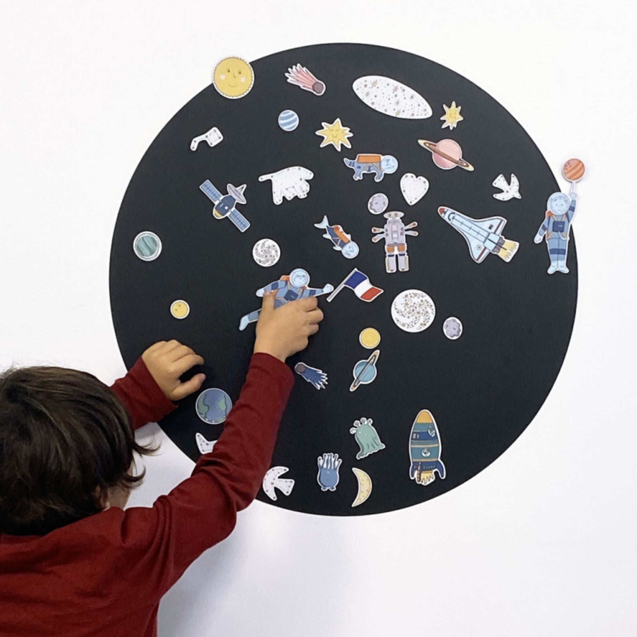 Tableau magnétique chambre d'enfant carte du monde avec animaux Tableau  mémo tableau magnétique tableau mural peintures murales -  France